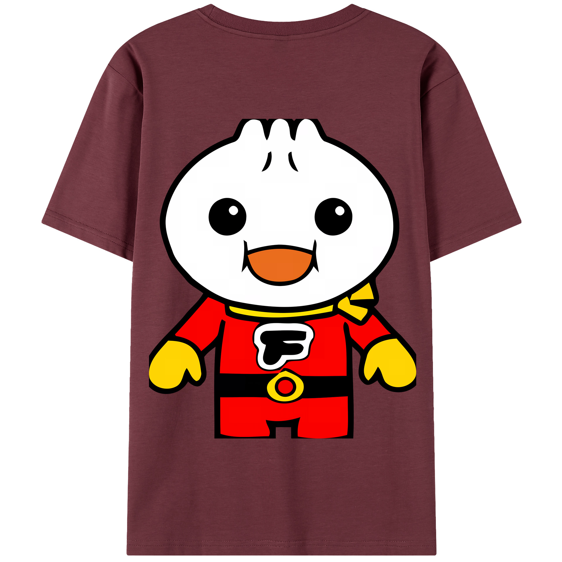（画像用） アンパンマン Anpanman 綿100％半袖Tシャツ（背面プリント）